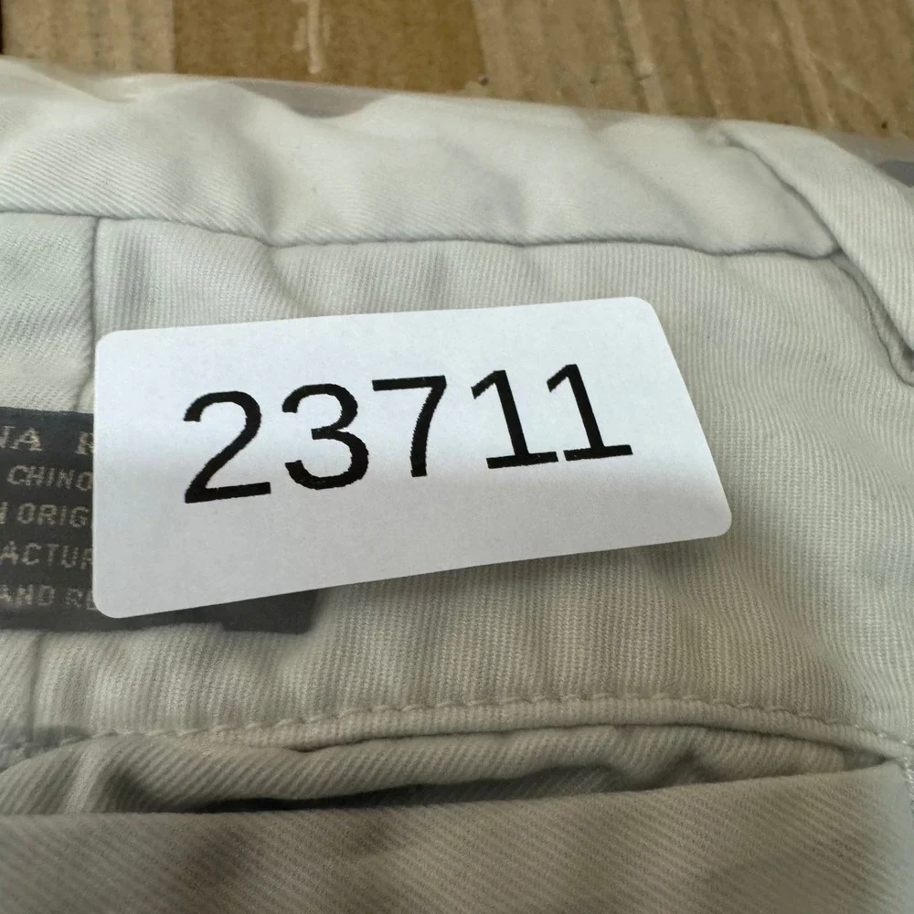 Banana Republic Pants Mens Size 32x32 Beige Gavin Chino Straight Cotton Khaki